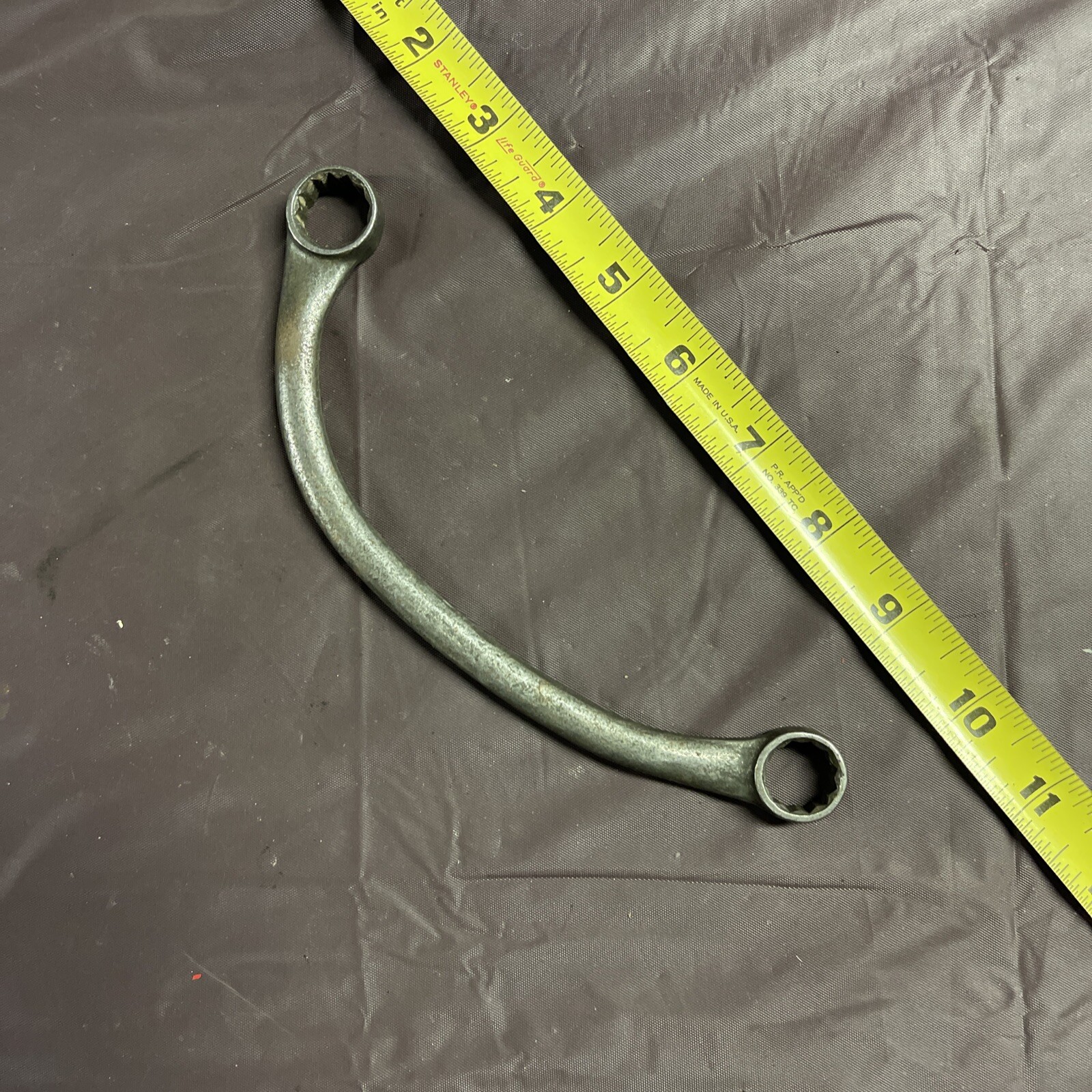 BONNEY USA 2881 5/8 In x 9/16 In SAE Distributor Obstruction Wrench Banana 12 Pt