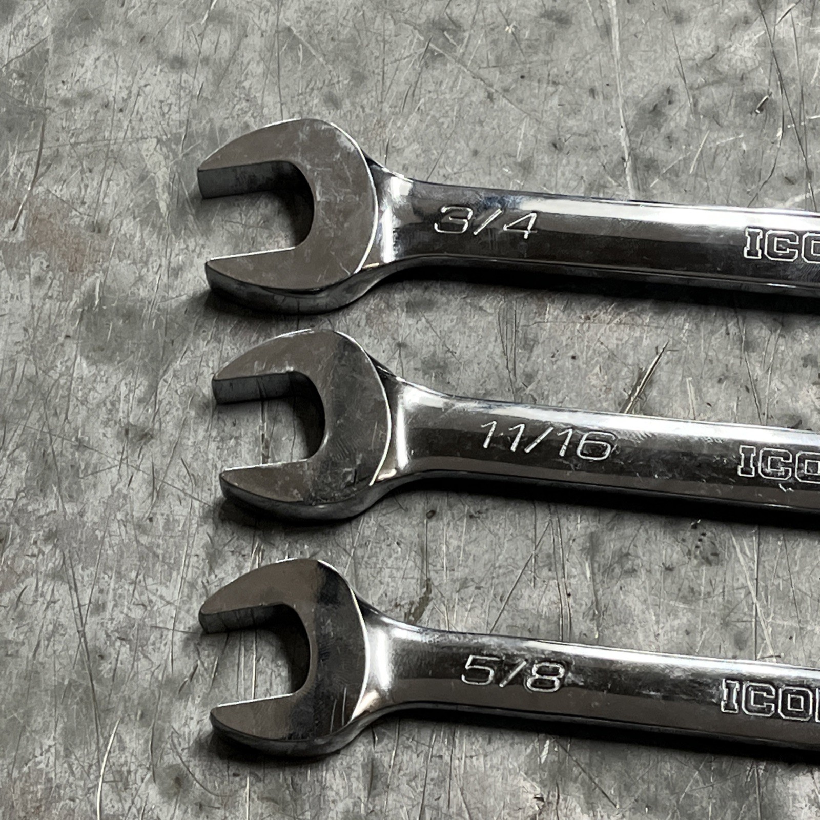 ICON FLEX 8PC HEAD RATCHETING WRENCH SET | FREE SHIPPING!