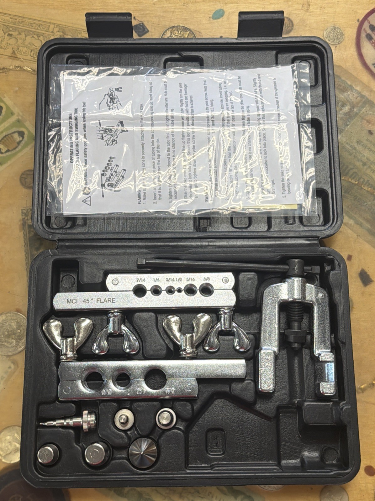 Blue Point 45 Degree Flaring and Swaging Tool – TF275A – Missing Cutting Tool
