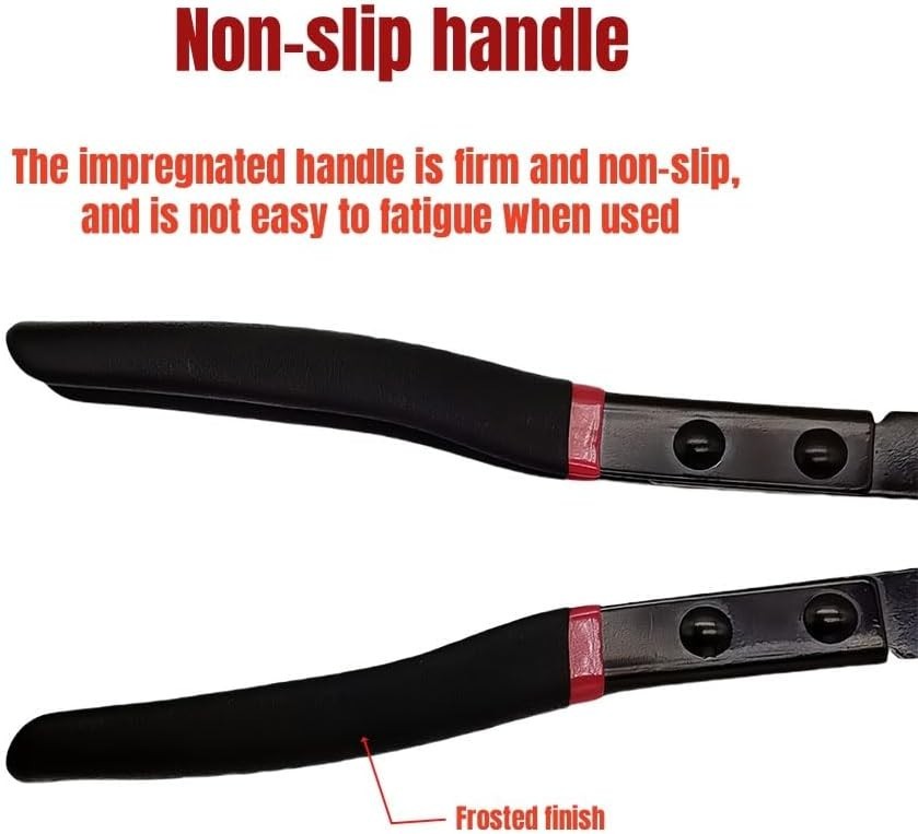 Exhaust Hanger Removal Pliers 25°Offset Design Non-Slip Grip Exhaust Pliers