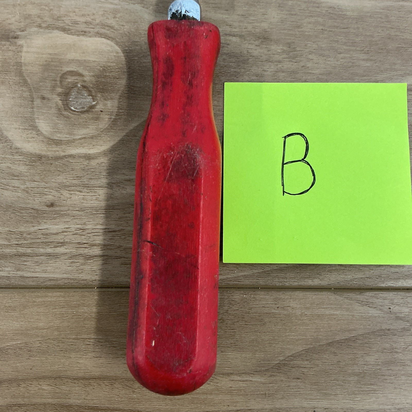 MAC TOOL PKRB8AR Flat Tip Screwdriver with Red Handle 13.5″ Long