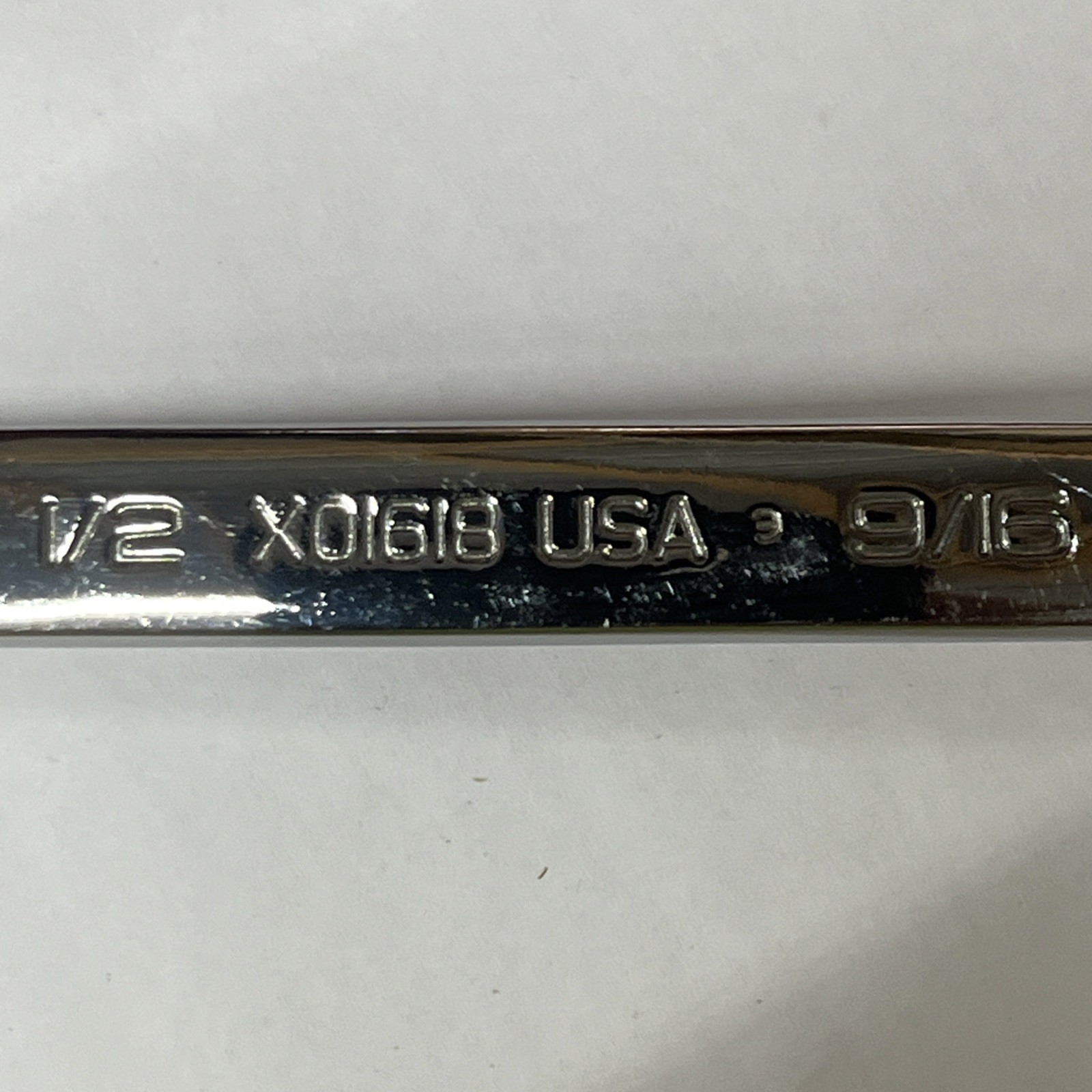 SNAP ON X01618 1/2″ X 9/16″ 12 POINT BOX END WRENCH 60° OFFSET BIN FREE SHIPPING