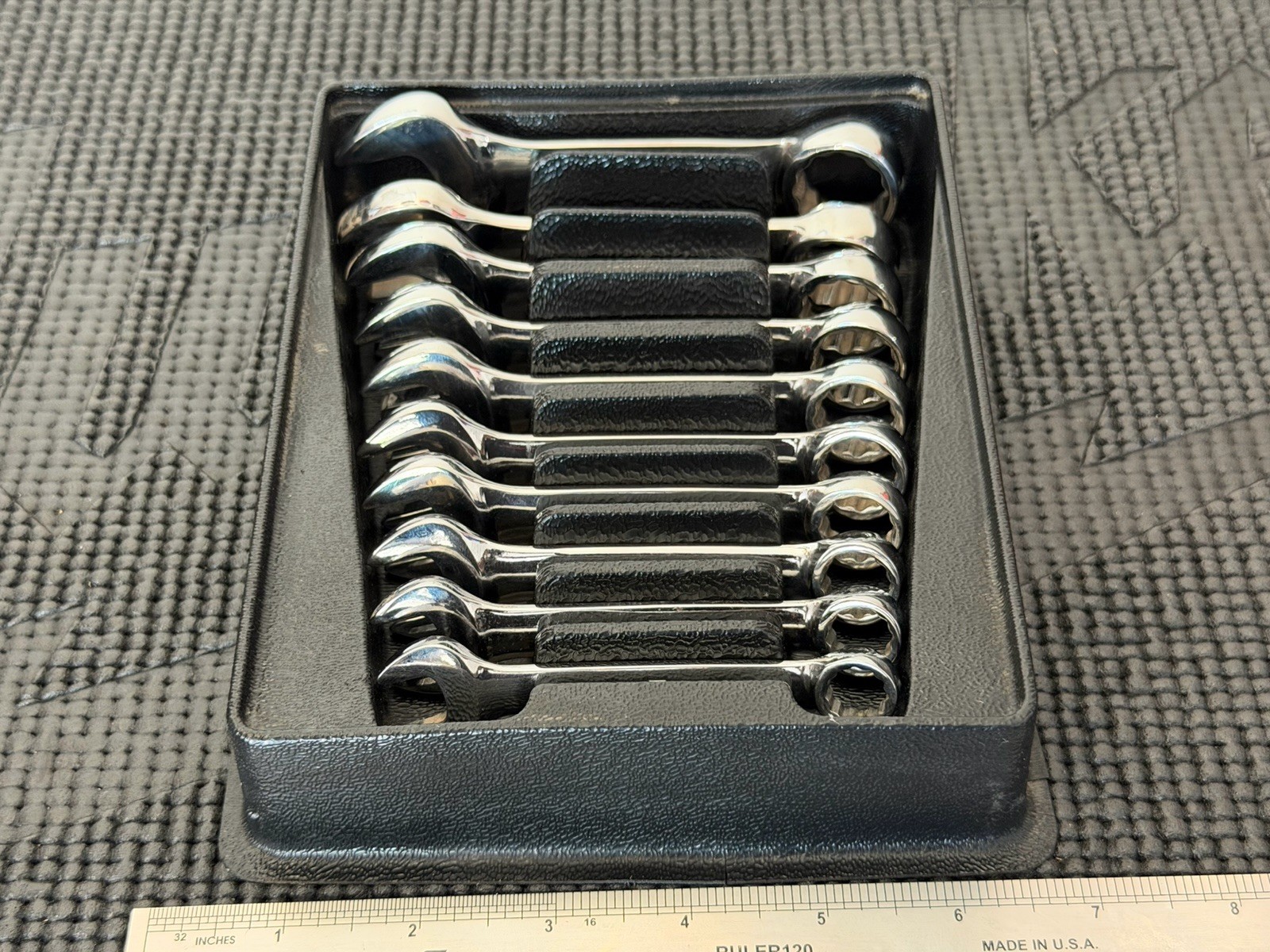 Snap-On 10PC Metric Flank Drive Midget Wrench Set (10-19 mm) USA🇺🇸 – OXIM710B