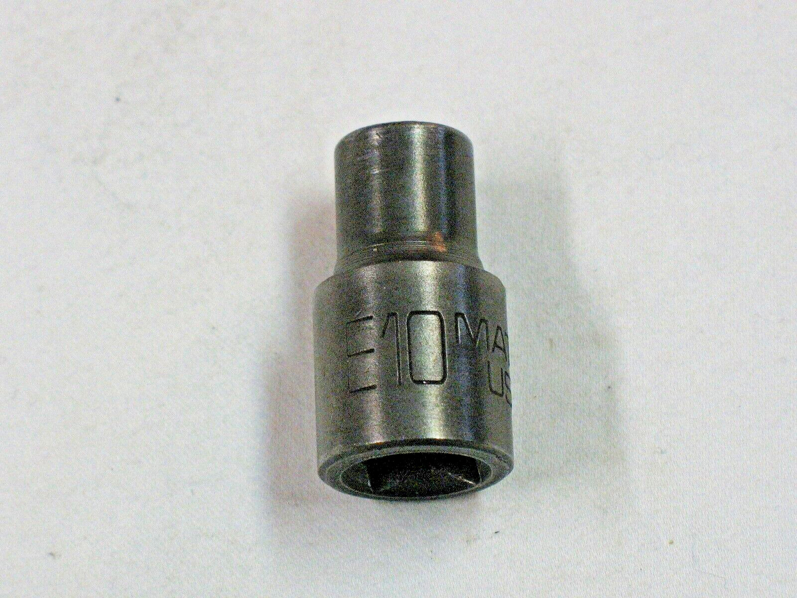 Matco Tools E10 B10XRA 3/8” Drive Inverted Torx Impact Socket