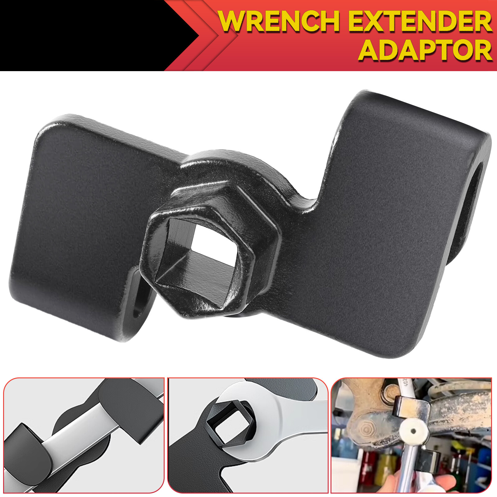 Universal Wrench Extender Adaptor 1/2″ Hex Drive for Auto Repair Garages DIY NEW