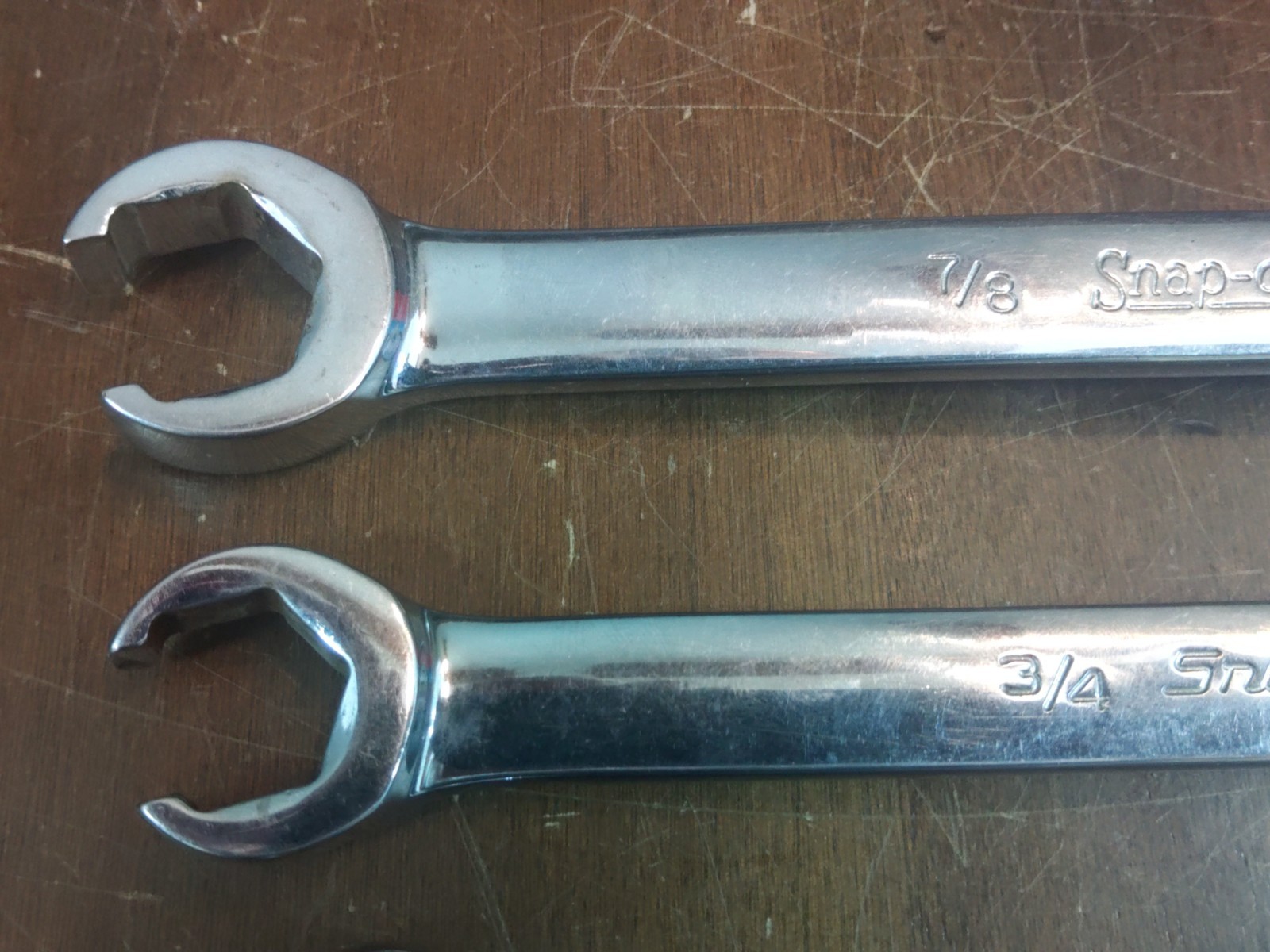 Snap On SAE Line Flare Nut Wrench Set 3 Pc 5/8 to 1-1/8 USA RXFS – Owner’s Marks