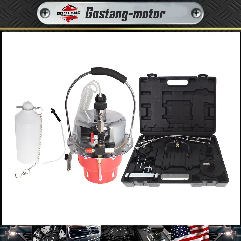 Pneumatic Air Pressure Bleeder Brake Kit Bleeding Clutch Systems Valve