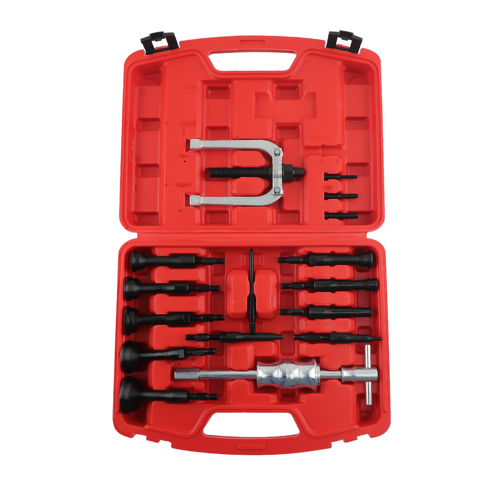 16pcs Inner Bearing Extractor Blind Pilot Bushes Bearings Removal Tool Set
