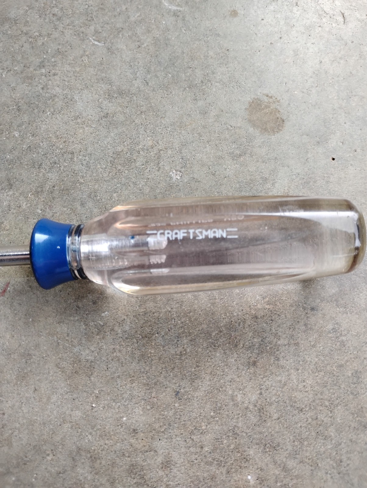 Craftsman Clear Handle No 3 Phillips Screwdriver No 41303