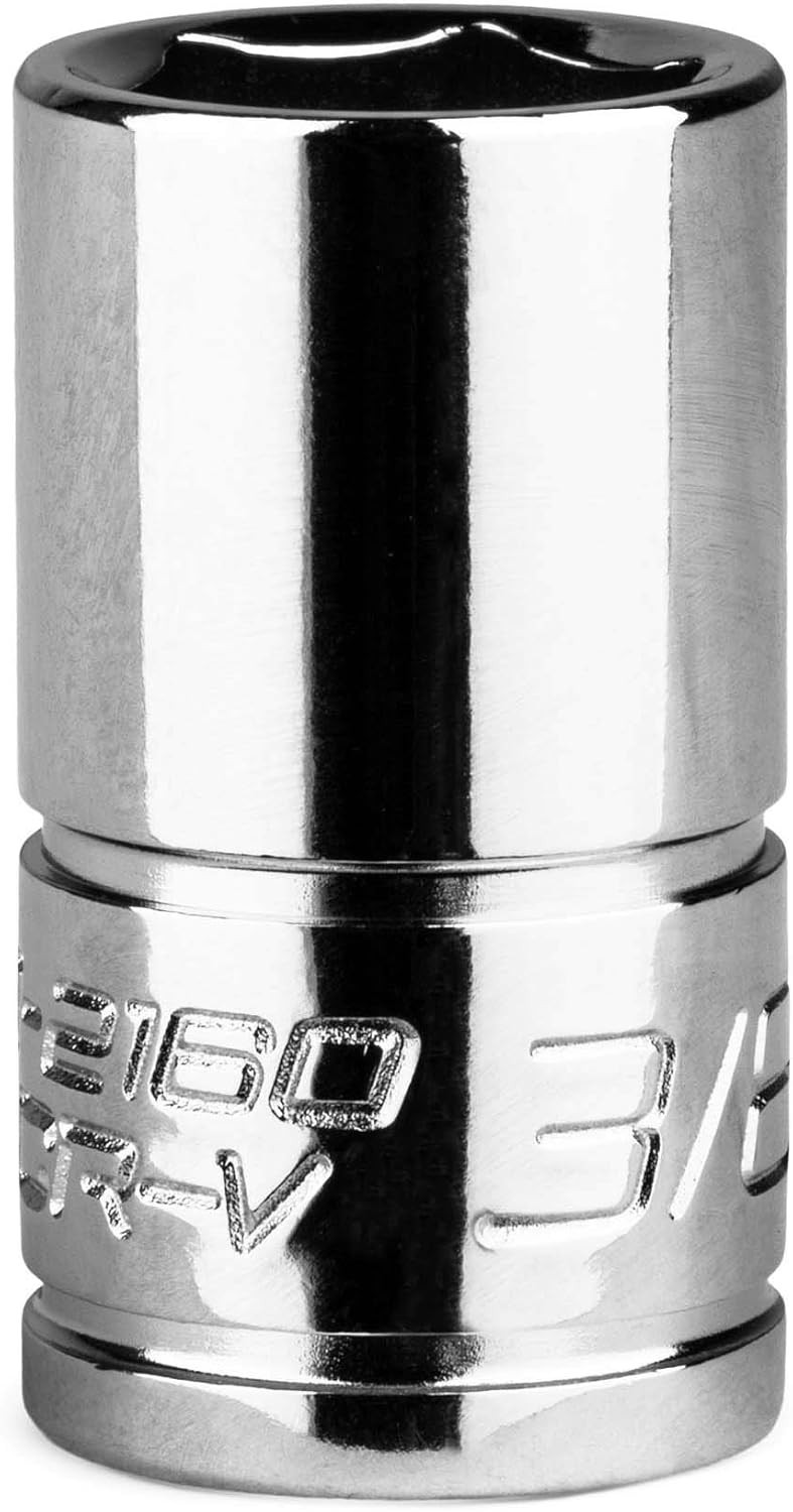 3/8-Inch Shallow Socket in Chrome Vanadium | 1/4-Inch Drive, 6-Point