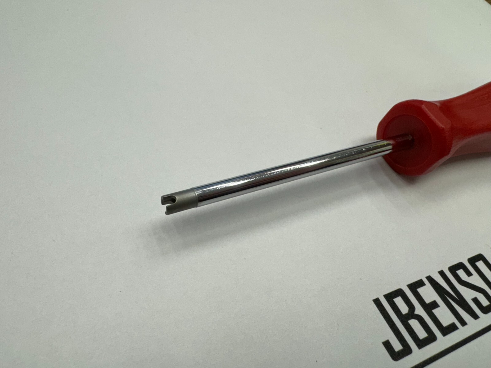 Snap-on Tools USA NEW RED Hard Grip Tire Valve Core Tool TR107AR