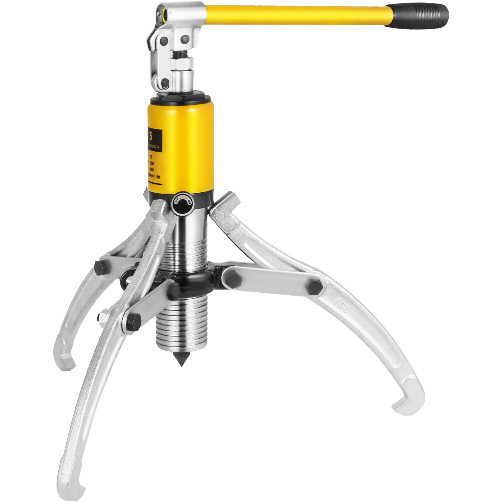 VEVOR 3-Jaw 15T Hydraulic Gear Puller Set Wheel Bearing Pulling Separator