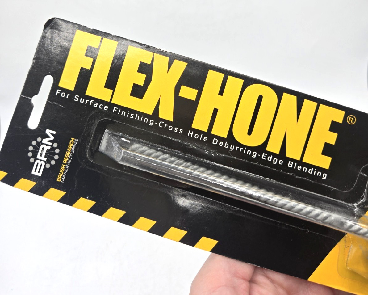 BRM Brush Research BC151618 FLEX-HONE 15/16″ 23.8mm 3″ Cylinder Hone 180 Grit
