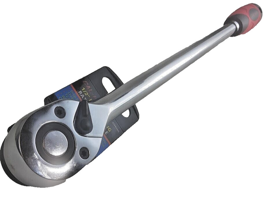 1/2″DR Head 18″ Long Quick-release Ratchet Wrench 72 Tooth Reversible Handle MIT