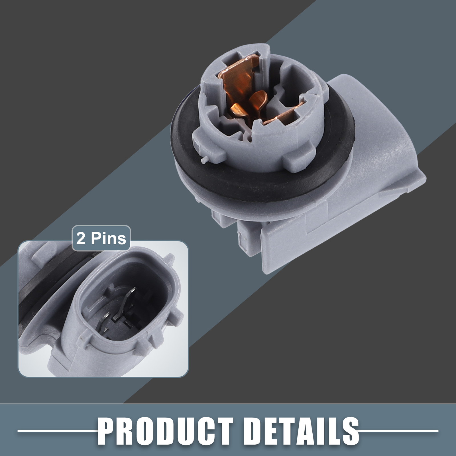 2pcs Rear License Plate Light Socket 90075-60005 for Lexus GS350 RX350 RX400h