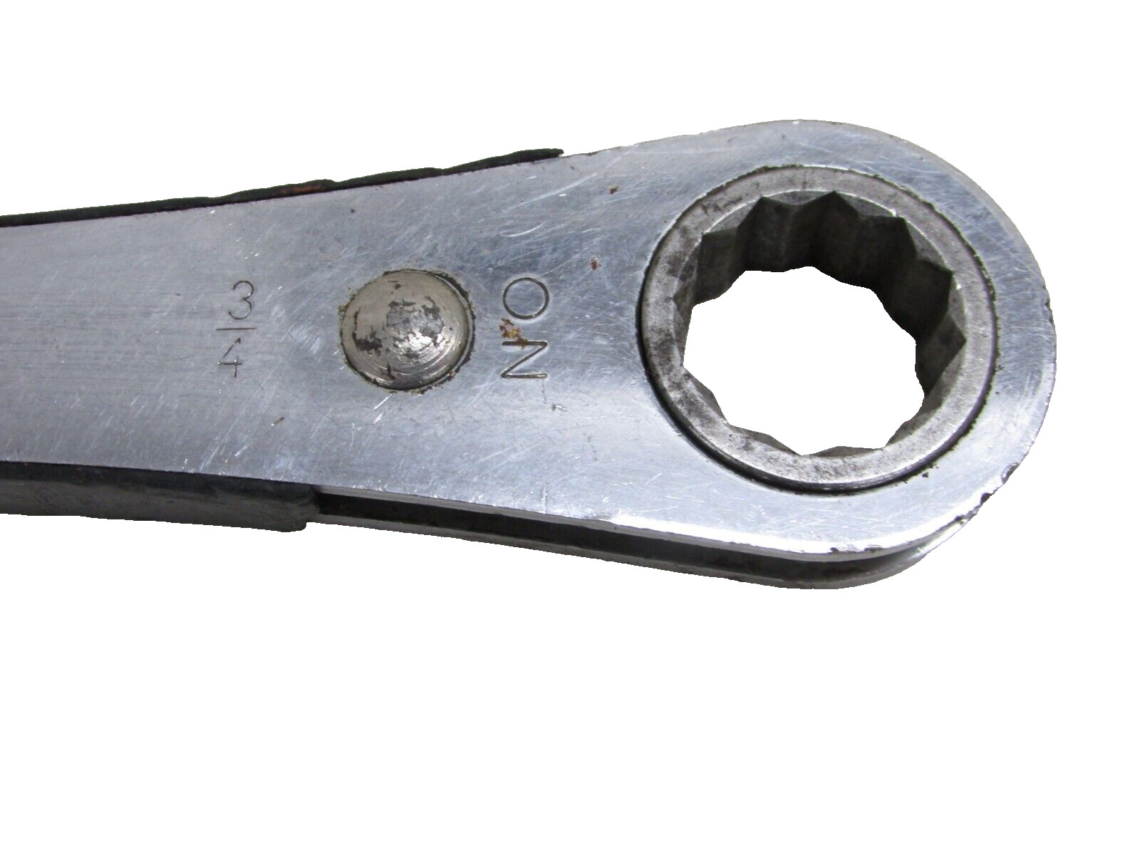 VINTAGE CRAFTSMAN TOOLS 5/8″ x 3/4″ RATCHETING BOX END WRENCH, CROWN EMBLEM, USA