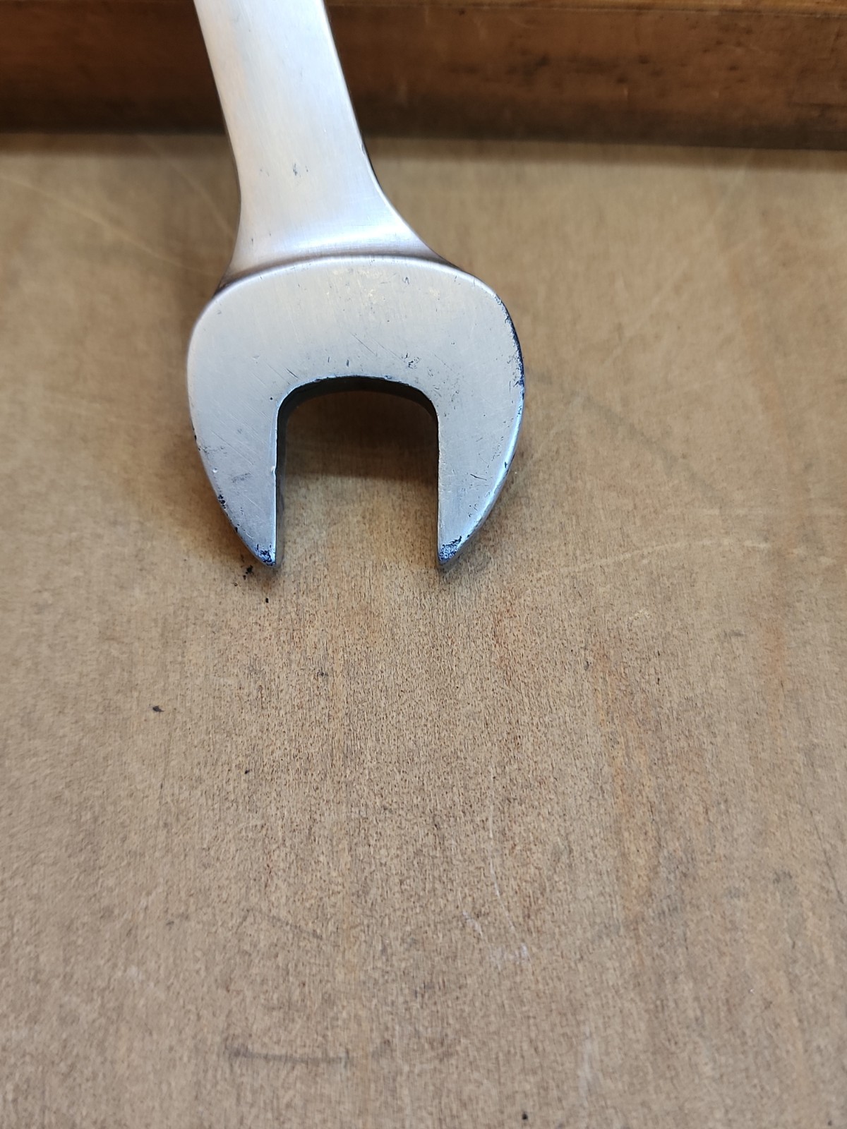Snap On SAE 12 Pt Combination Short Wrench 9/16″ OEX-180 Vintage 1963 Date Code