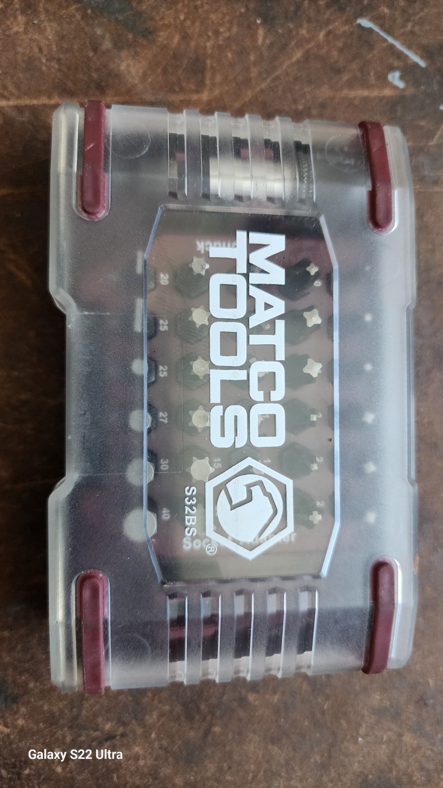 Matco Drive Philips Hex Driver Bit Set