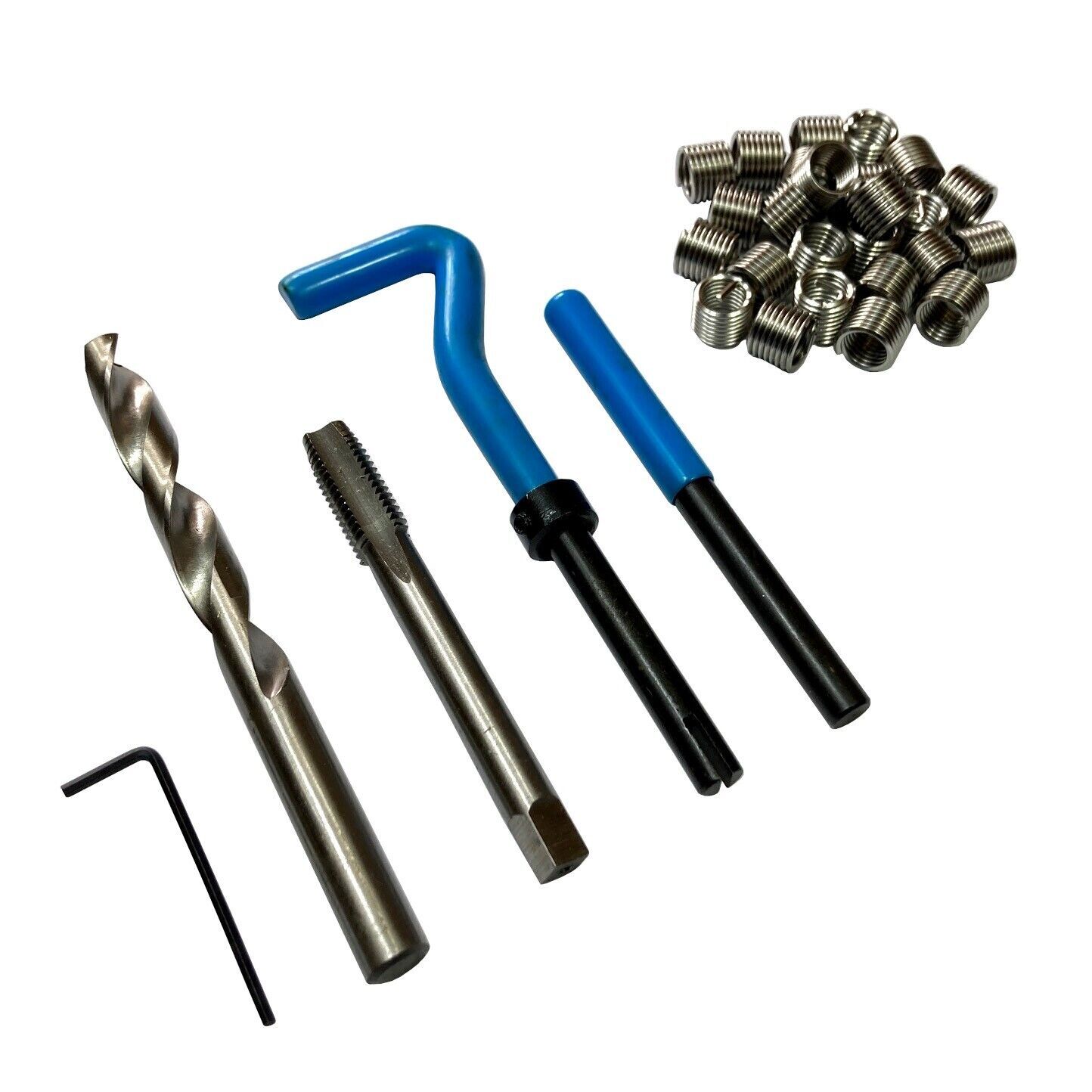 M10 X 1.5 THREAD REPAIR KIT 30 PIECE HELICOIL 10MM DAMAGED THREADS DRILL BIT KIT
