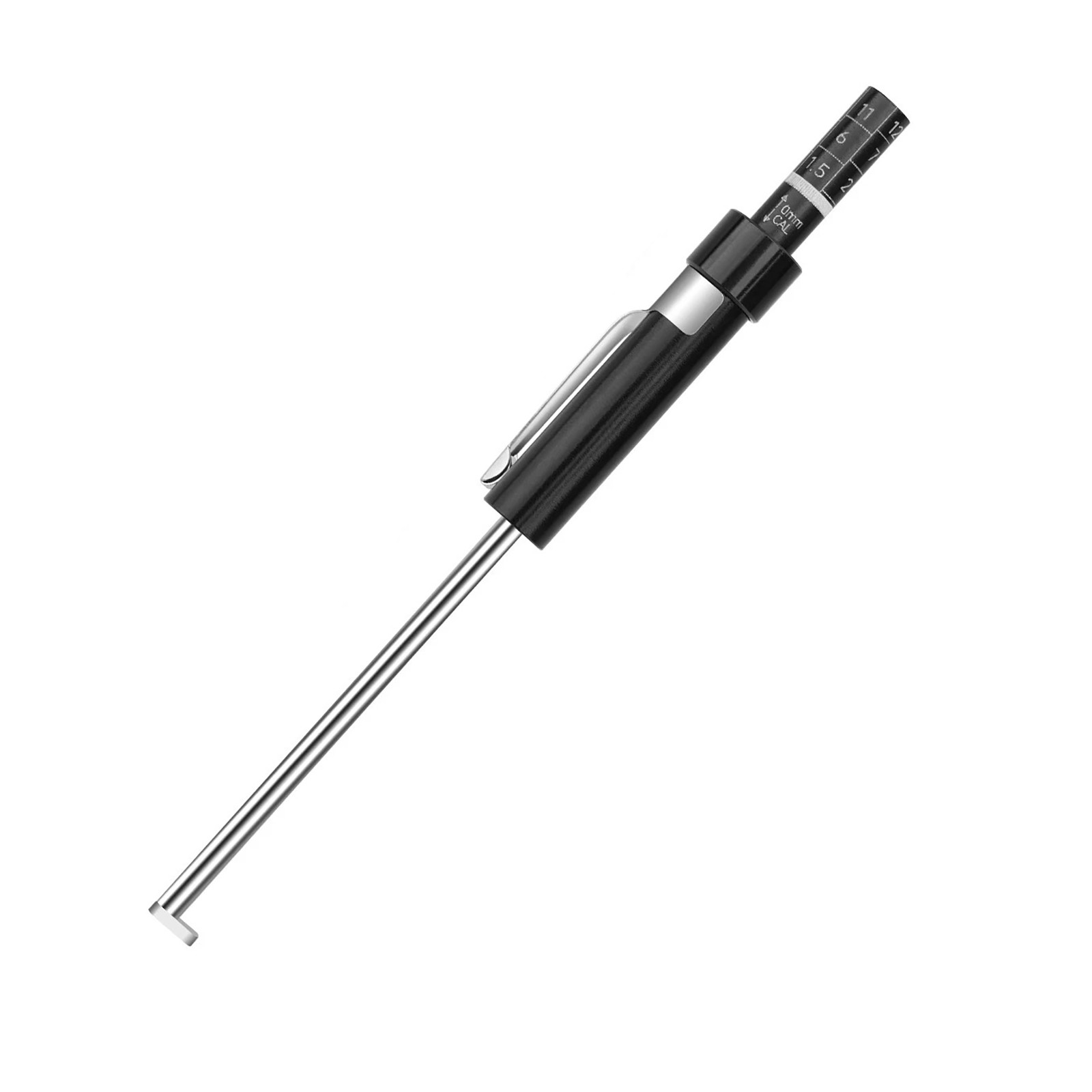 Manual Brake Pad Wear Measurement Tool with Scale Gauge for Vehicle Service