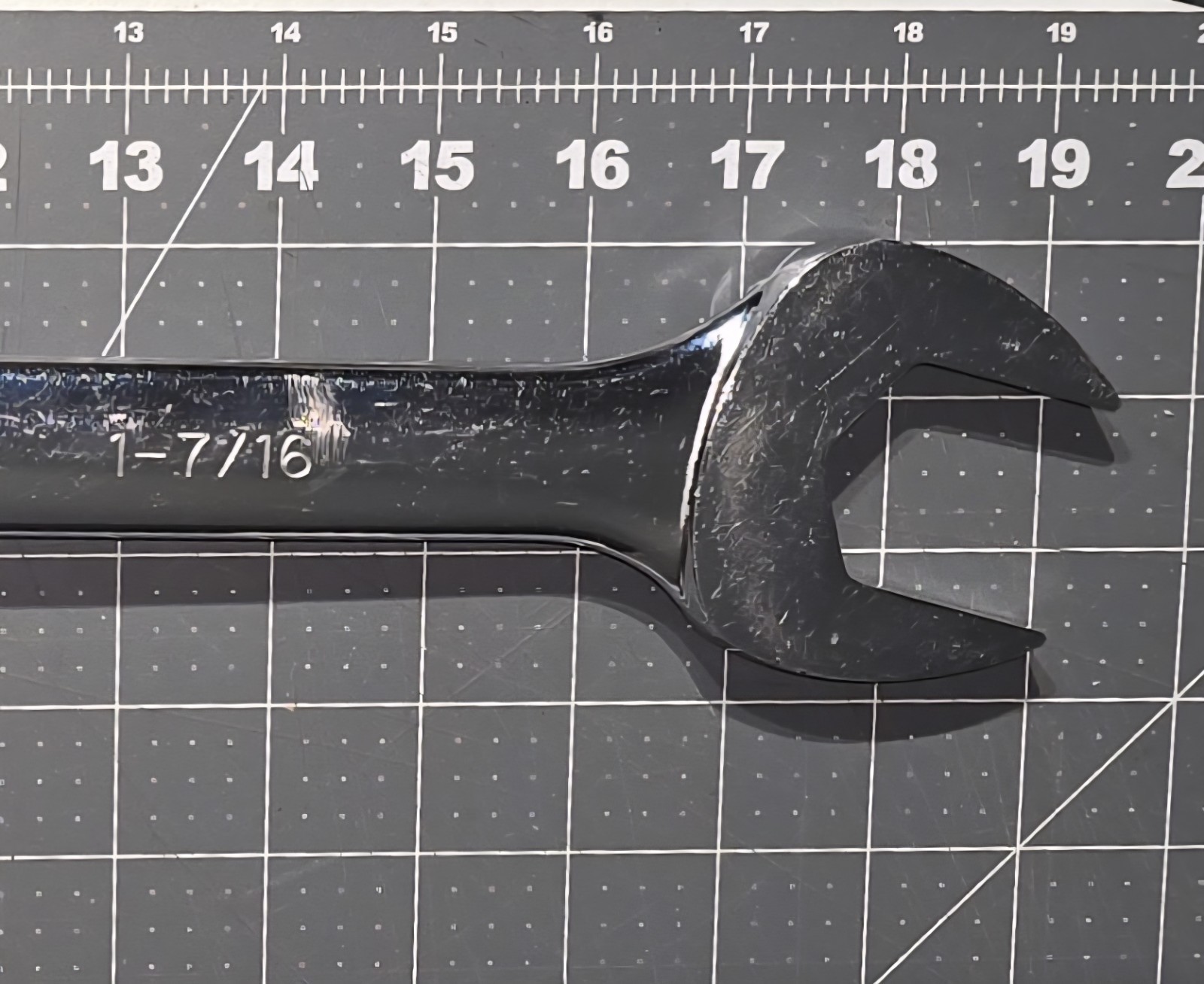 MAC Tools CL46R Chrome Polished Jumbo Combination Wrench 1-7/16″ SAE Extra Long