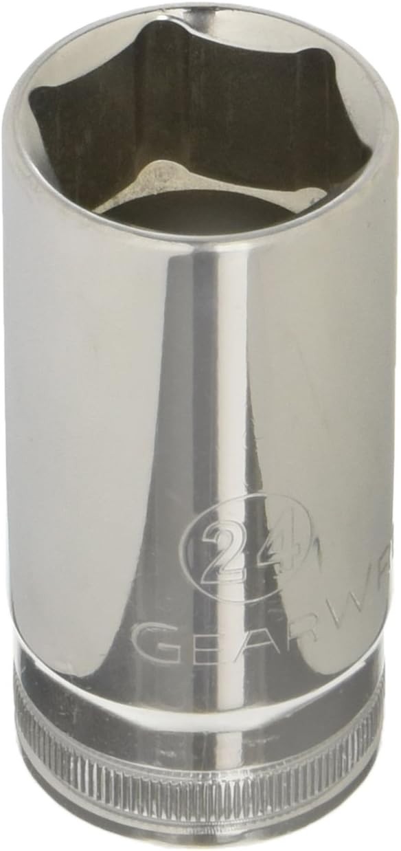 3/8″ Drive 6 Pt. Deep Socket, 24mm – 80409