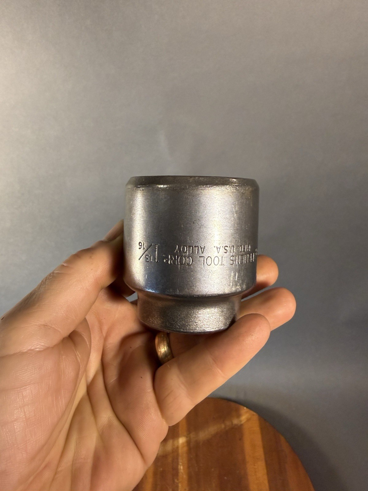 Penens Tool Corp (Proto) 1858 1-13/16″ SAE Shallow Socket 3/4″ Drive 12 Pt USA