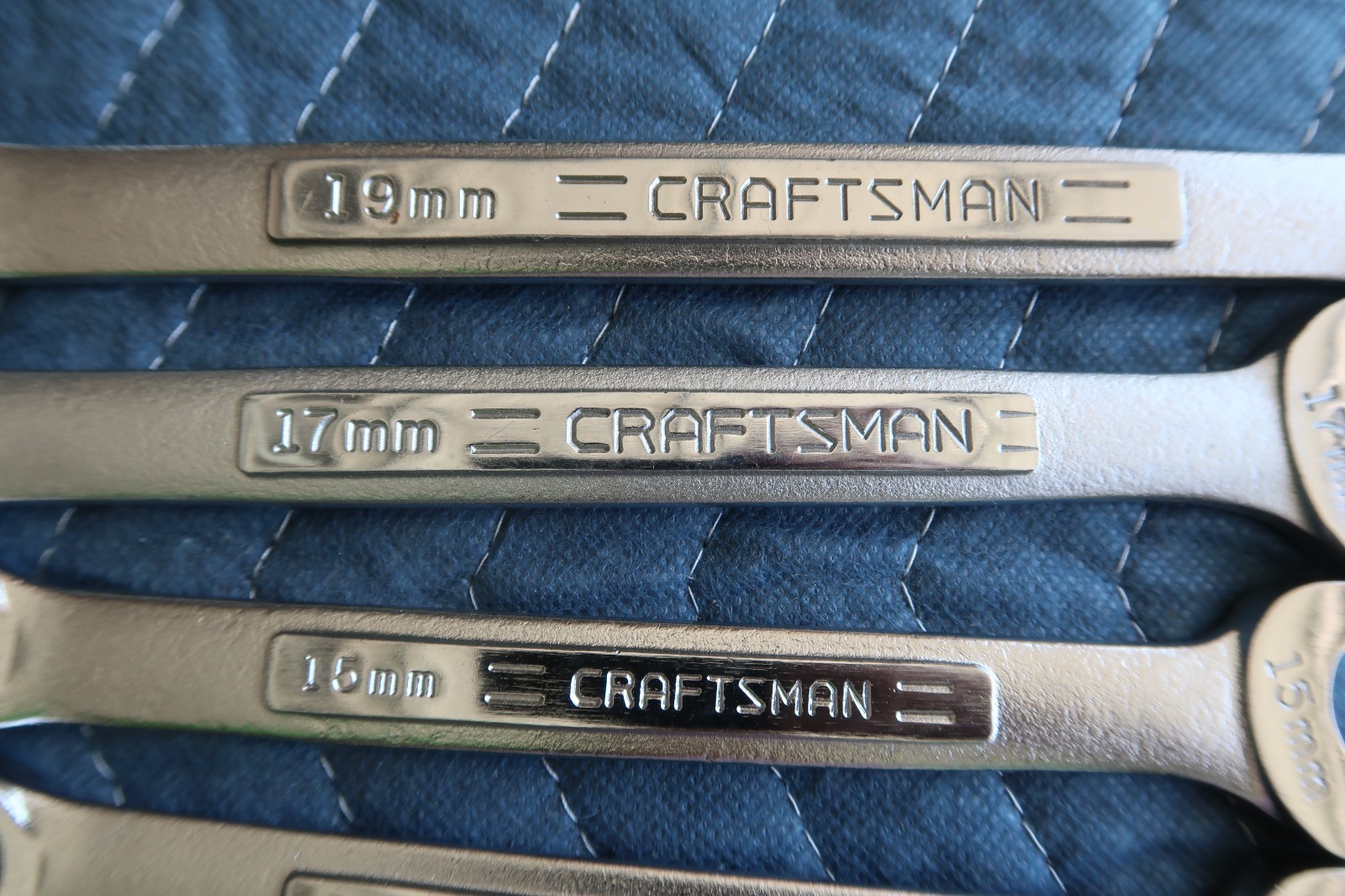 9 – Craftsman Metric Combinations Wrenches -VV- See description for sizes. USA