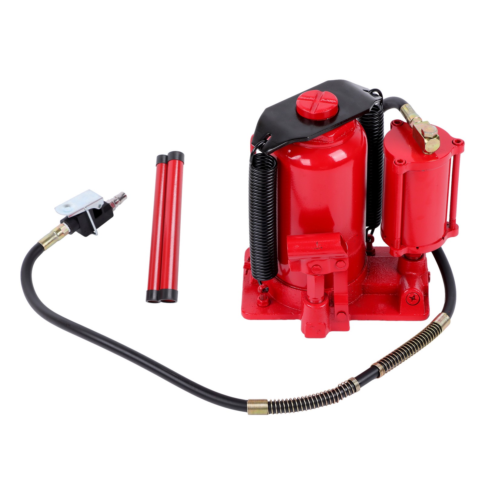 Labwork 20 Ton 40,000lbs Air Hydraulic Bottle Jack Truck RV Repair w/Manual Hand