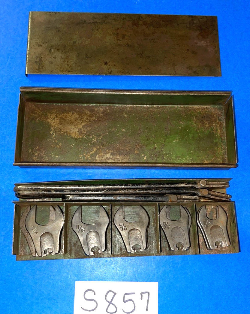 PARK METAL WARE CO VINTAGE XCEL MULTI HEAD 13 PIECE WRENCH SET