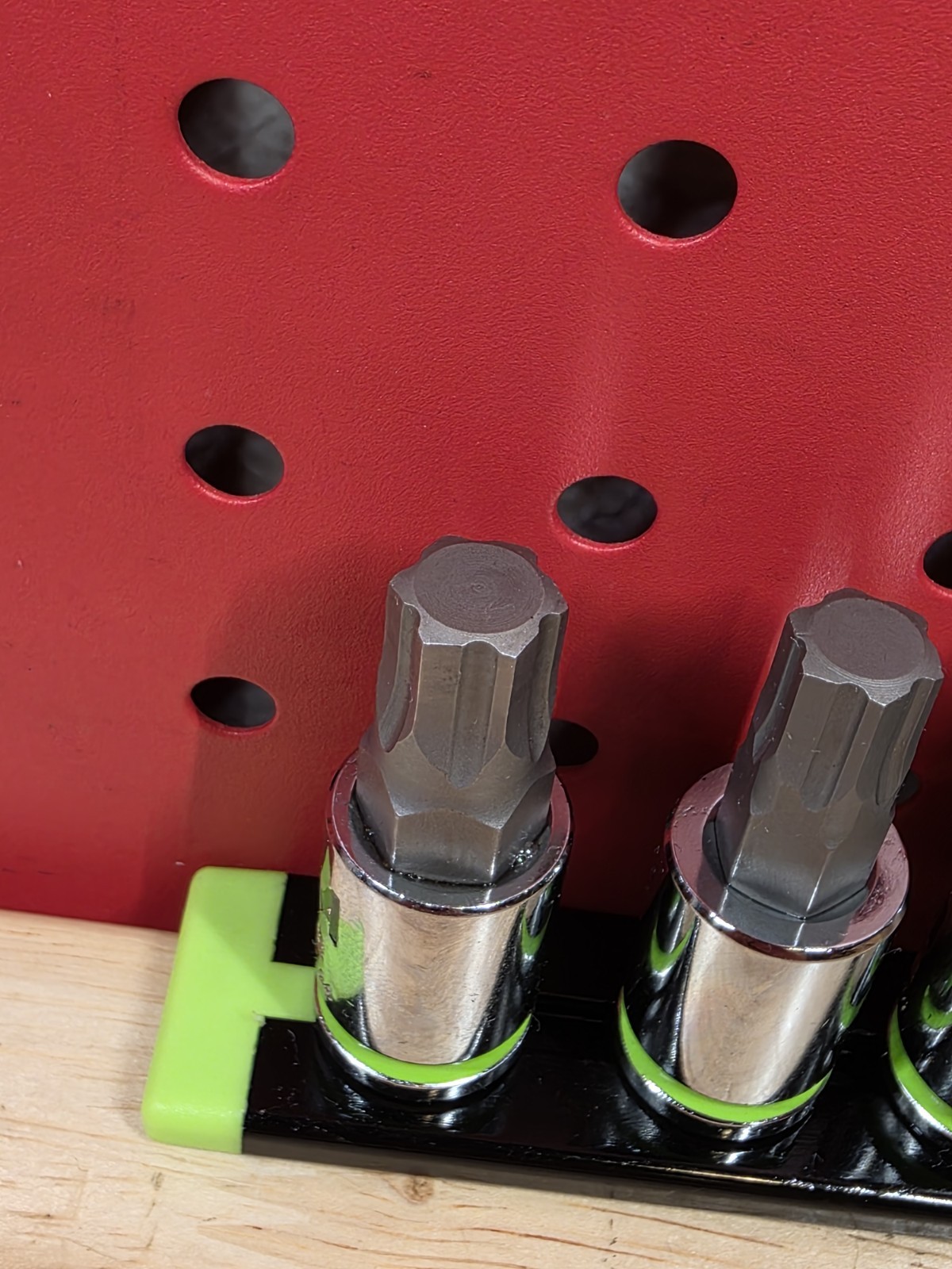 GRIPEDGE HEX Bit Socket Set 7-Piece 4-10mm 3/8» Drive Short RPT Hex Set