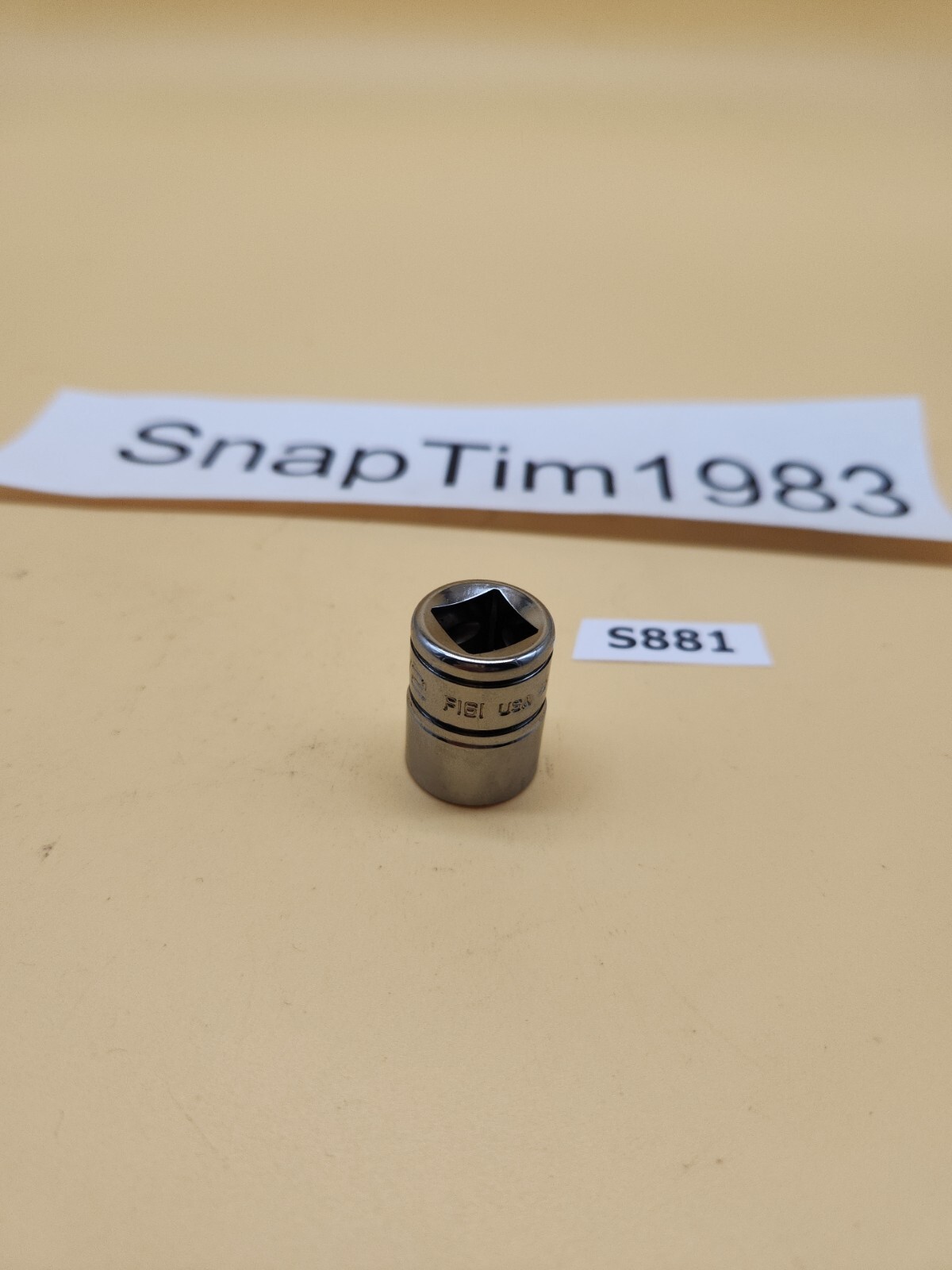 Snap- On Tools F-161 3/8 inch drive 1/2 12 point socket USA