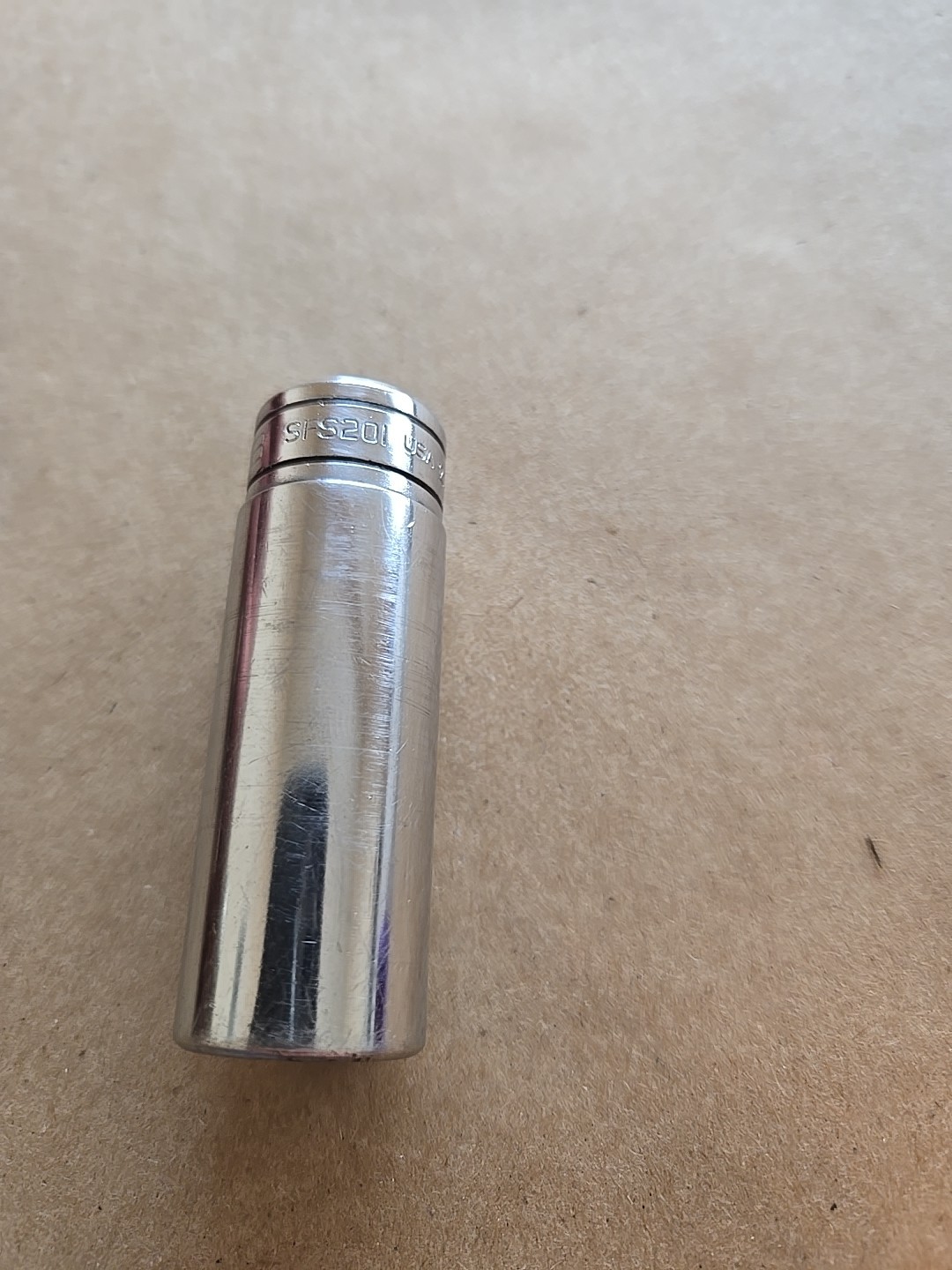 Snap On 3/8″ Drive 5/8″ 6PT SAE Deep Chrome Socket USA SFS201