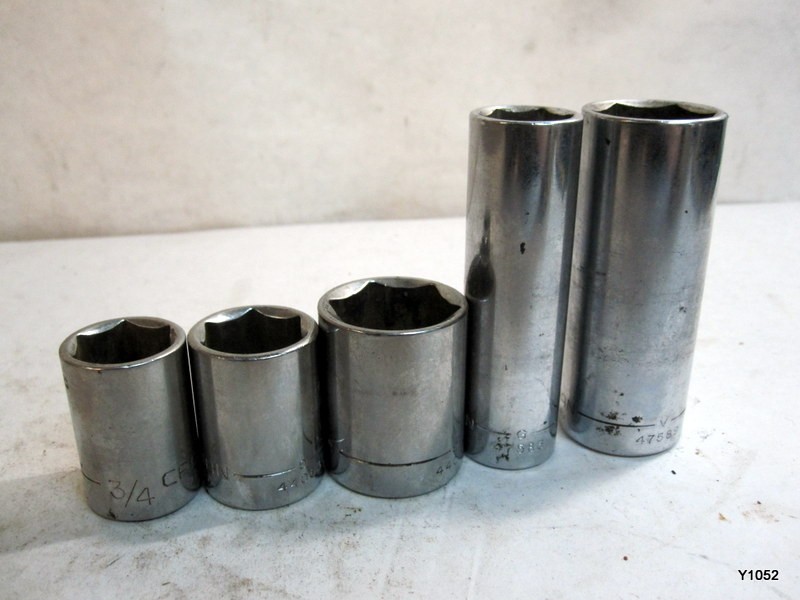CRAFTSMAN socket set of 5 see description