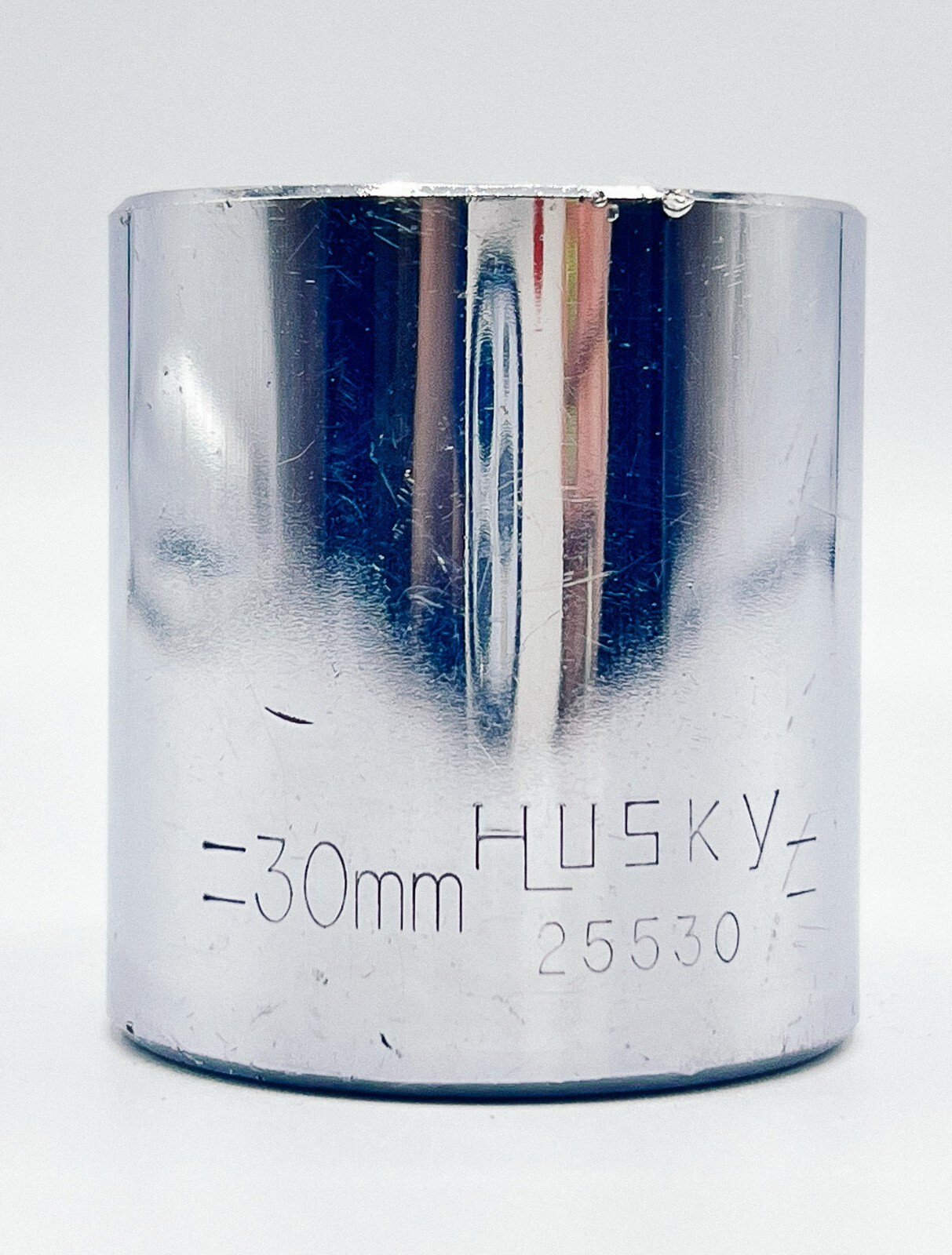 Husky Metric 30mm 1/2″ Drive 12-Point Shallow Socket #25530