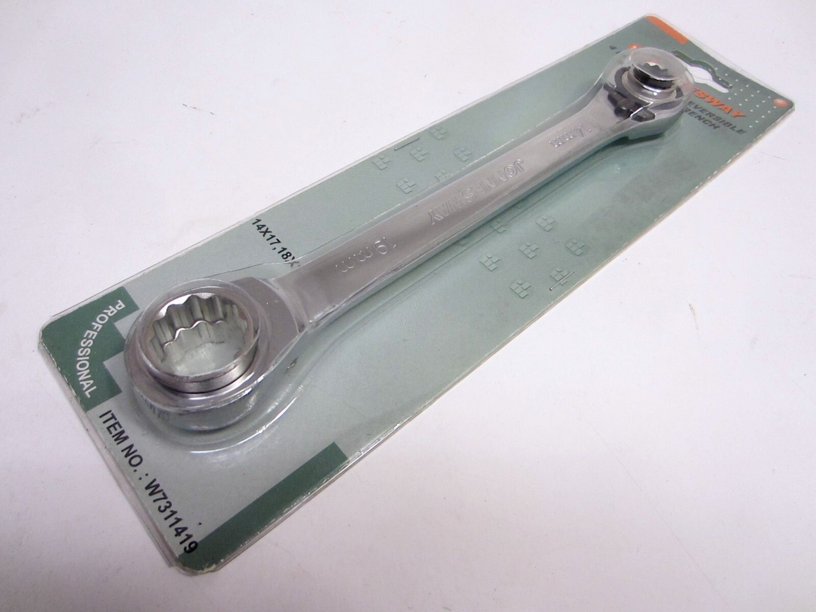 Jonnesway 4 IN 1 Reversible 72 Teeth Ratcheting Gear Wrench 14mm 17mm 18mm 19mm