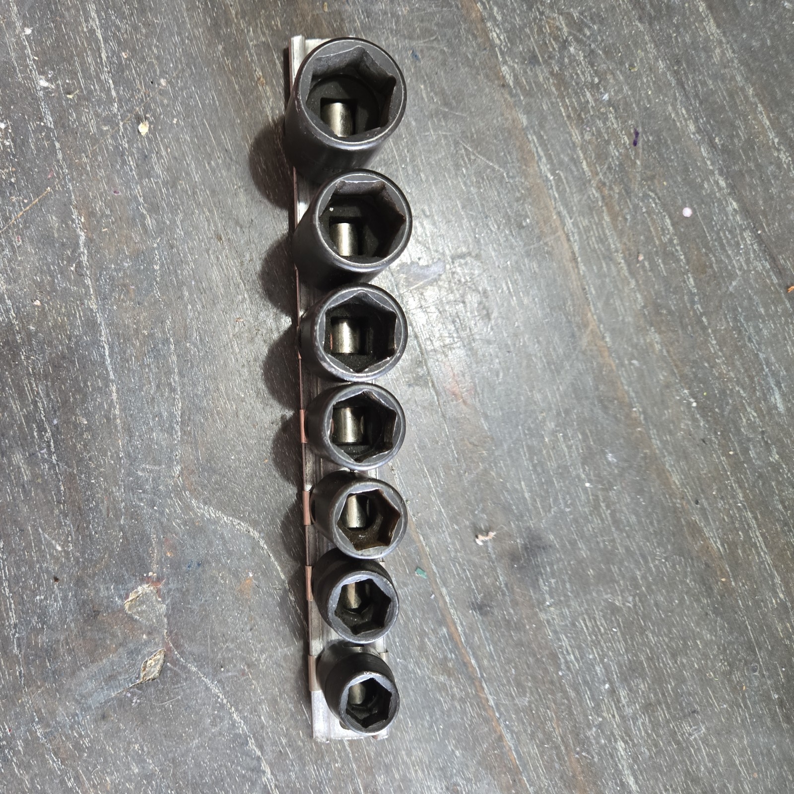Snap On Tools 7 Piece 3/8″ Drive SAE Impact Socket Set 3/8″ – 3/4″