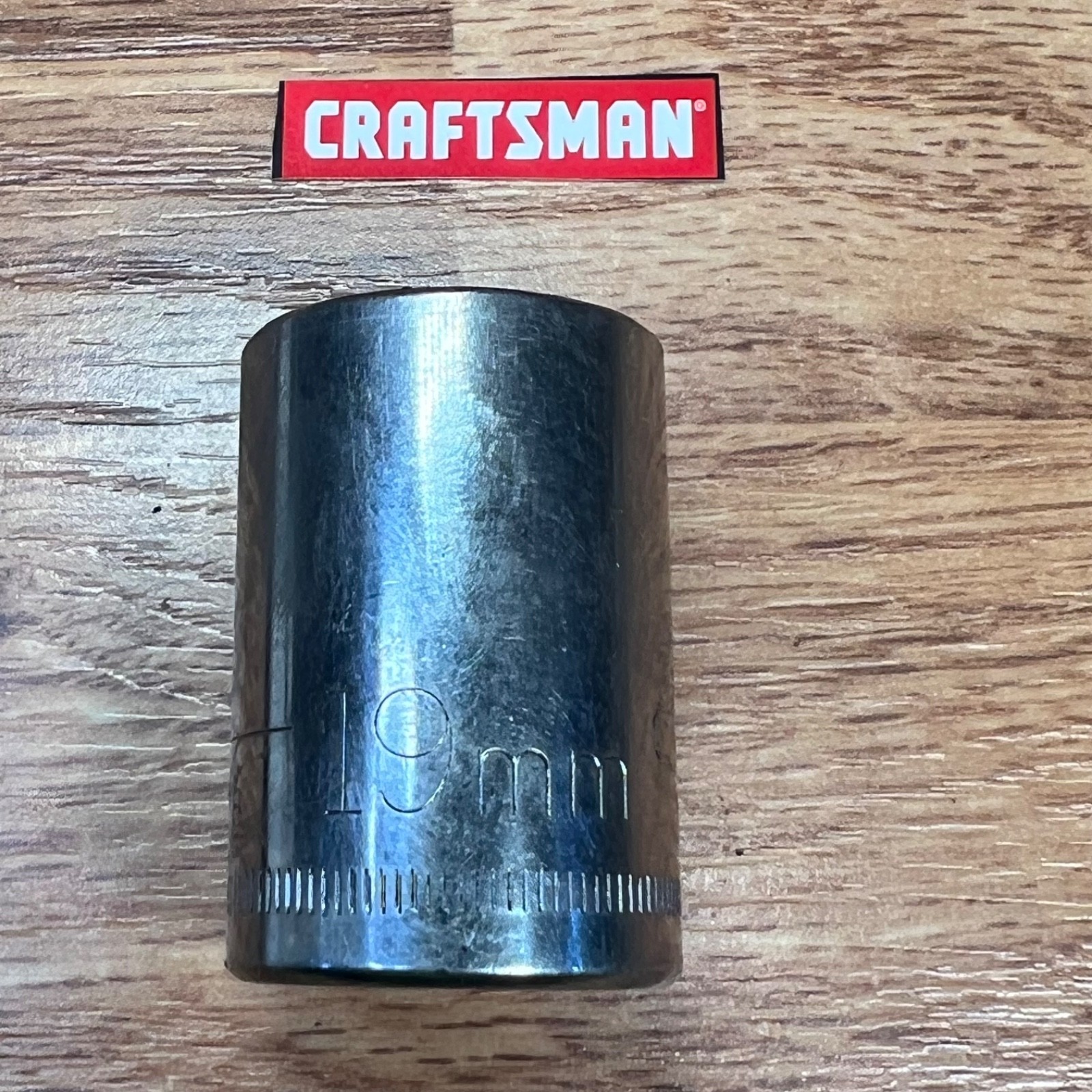Craftsman Socket 44238 -G- 19MM 12 point 1/2” Drive Ultrasonic Cleaned