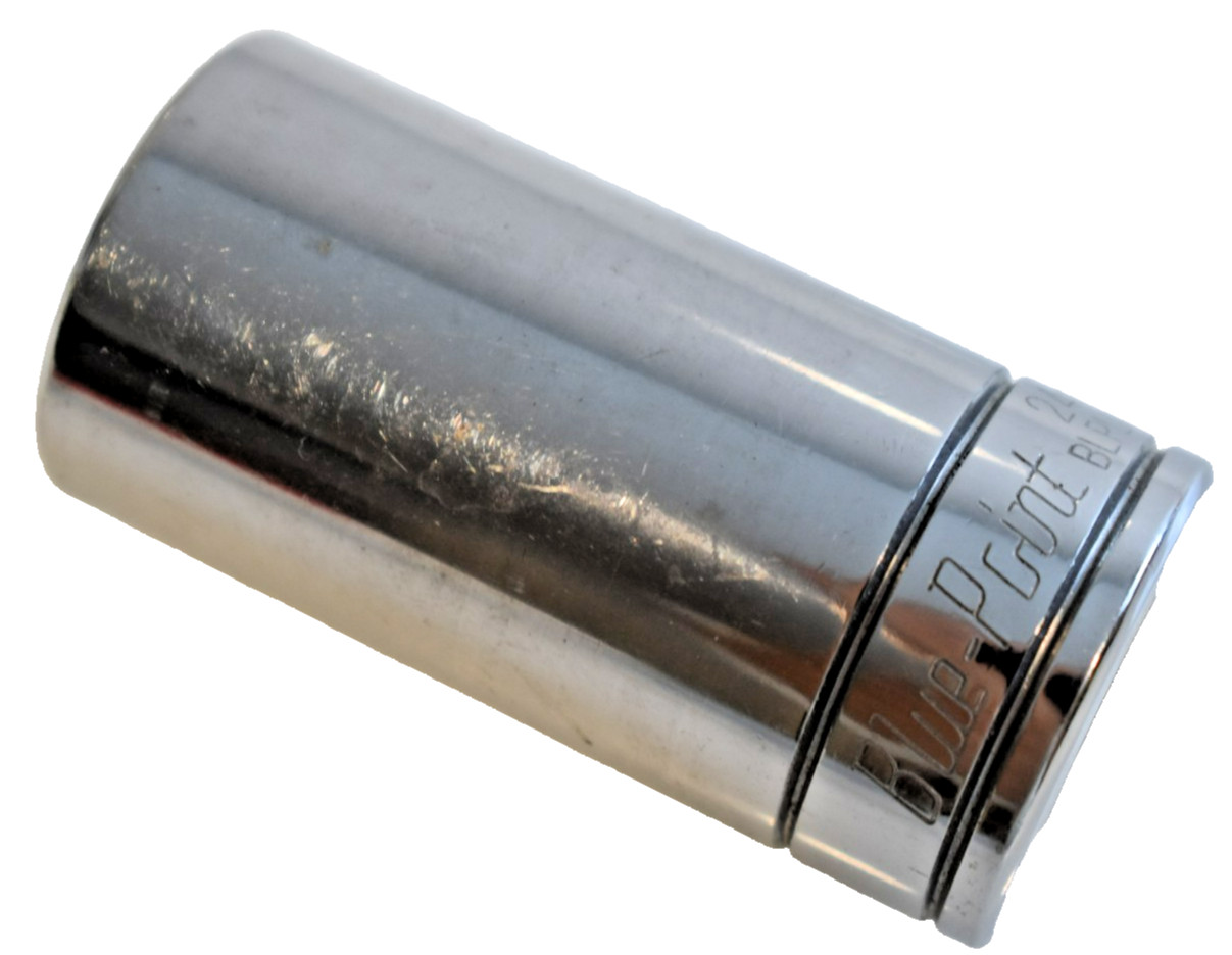 Blue Point Tools BLPLM3824 24mm Metric Deep Socket 3/8″ Drive 12 Point Chrome