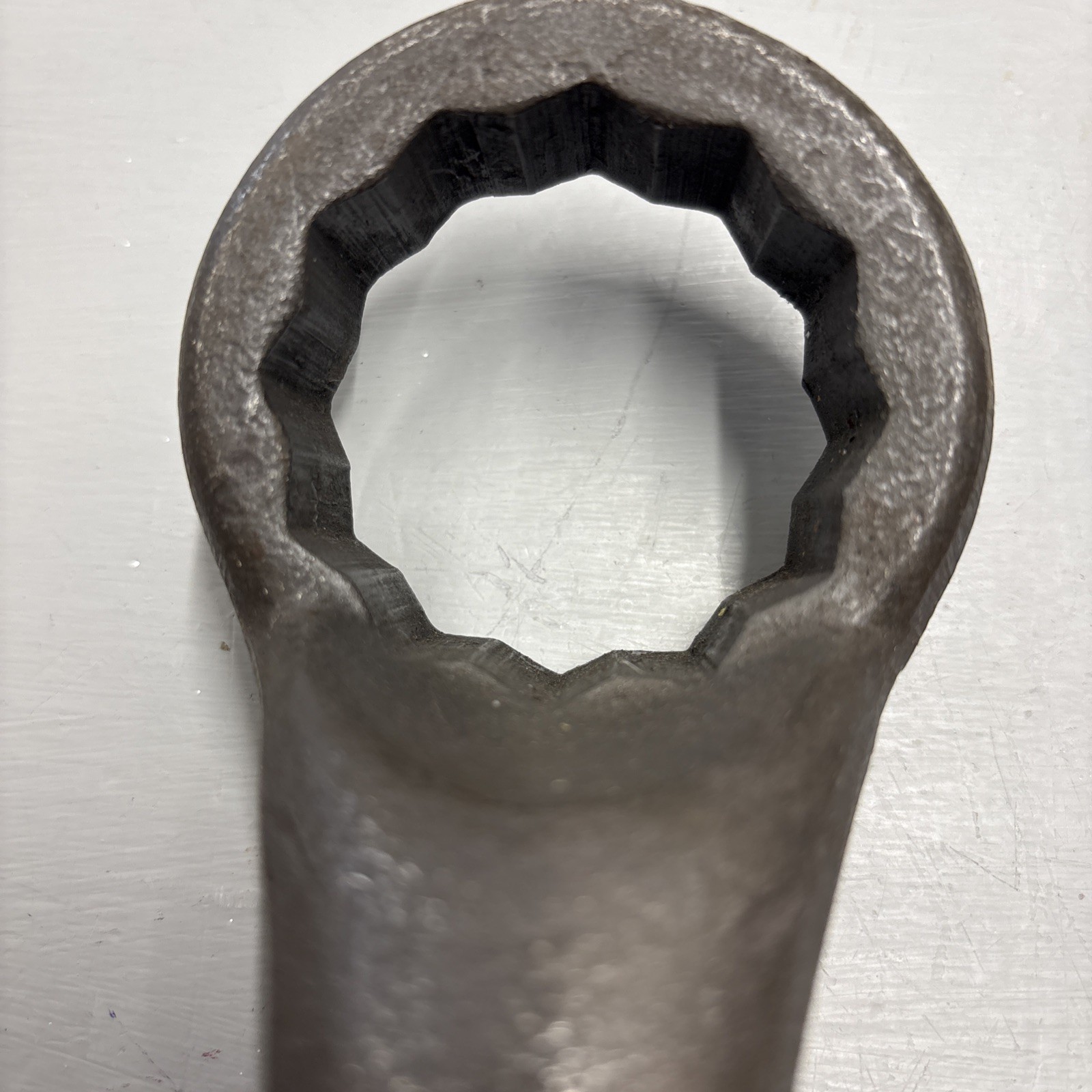 Vintage Fairmount USA 12 Point Offset Striking Face Box Flogging Wrench VGC 13”