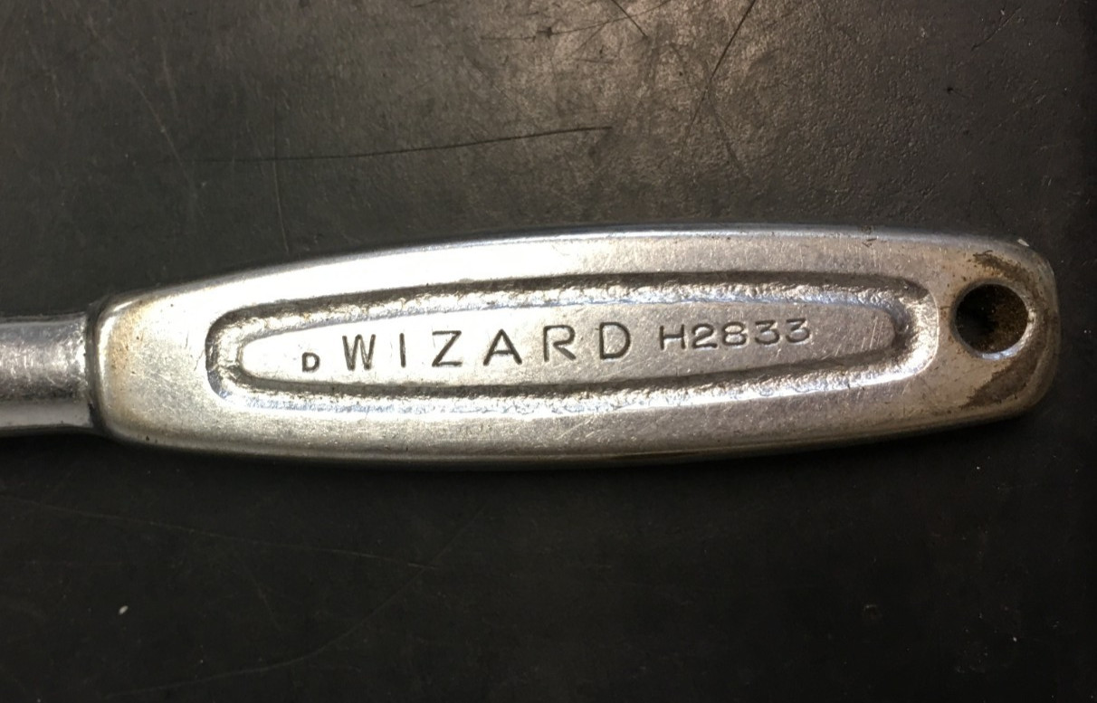 Wizard Tools Round Head Ratchet, H2833, 1/2″ Drive, USA