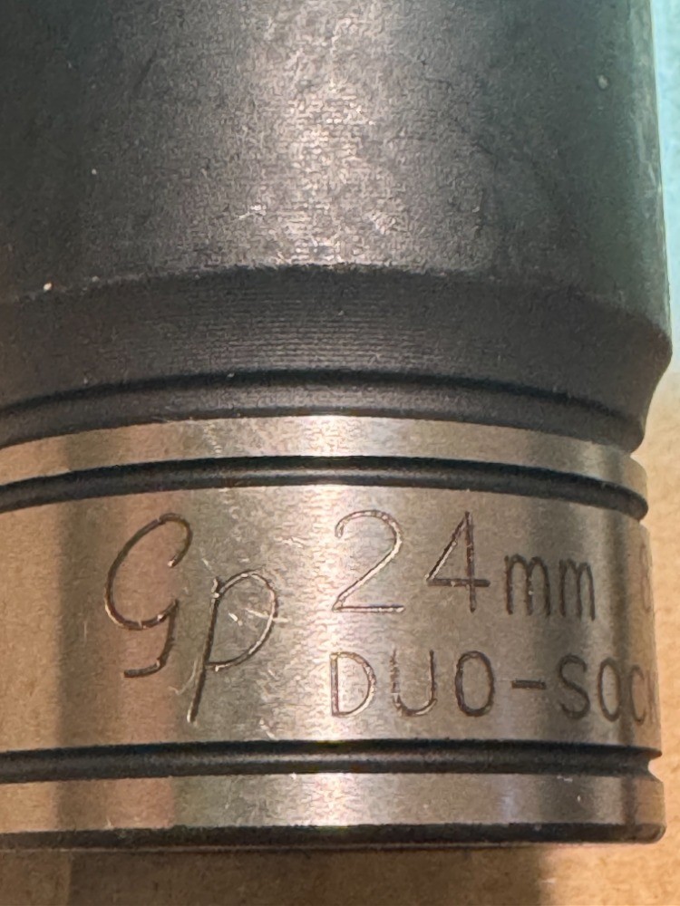 82124M | 1/2″ Drive x 24mm Standard Length 12 Pt Duo-Socket Lifetime Warranty