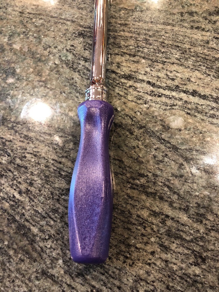 Snap On fhld80 dual 80 3/8 drive purple long hard grip ratchet
