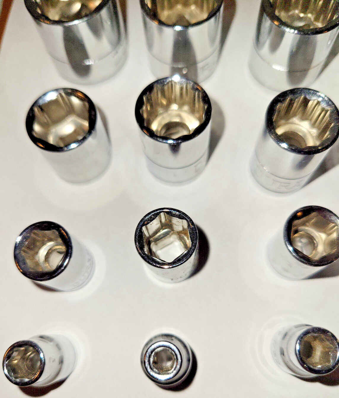 Lot of 22 Durabuilt Sockets Various Sizes