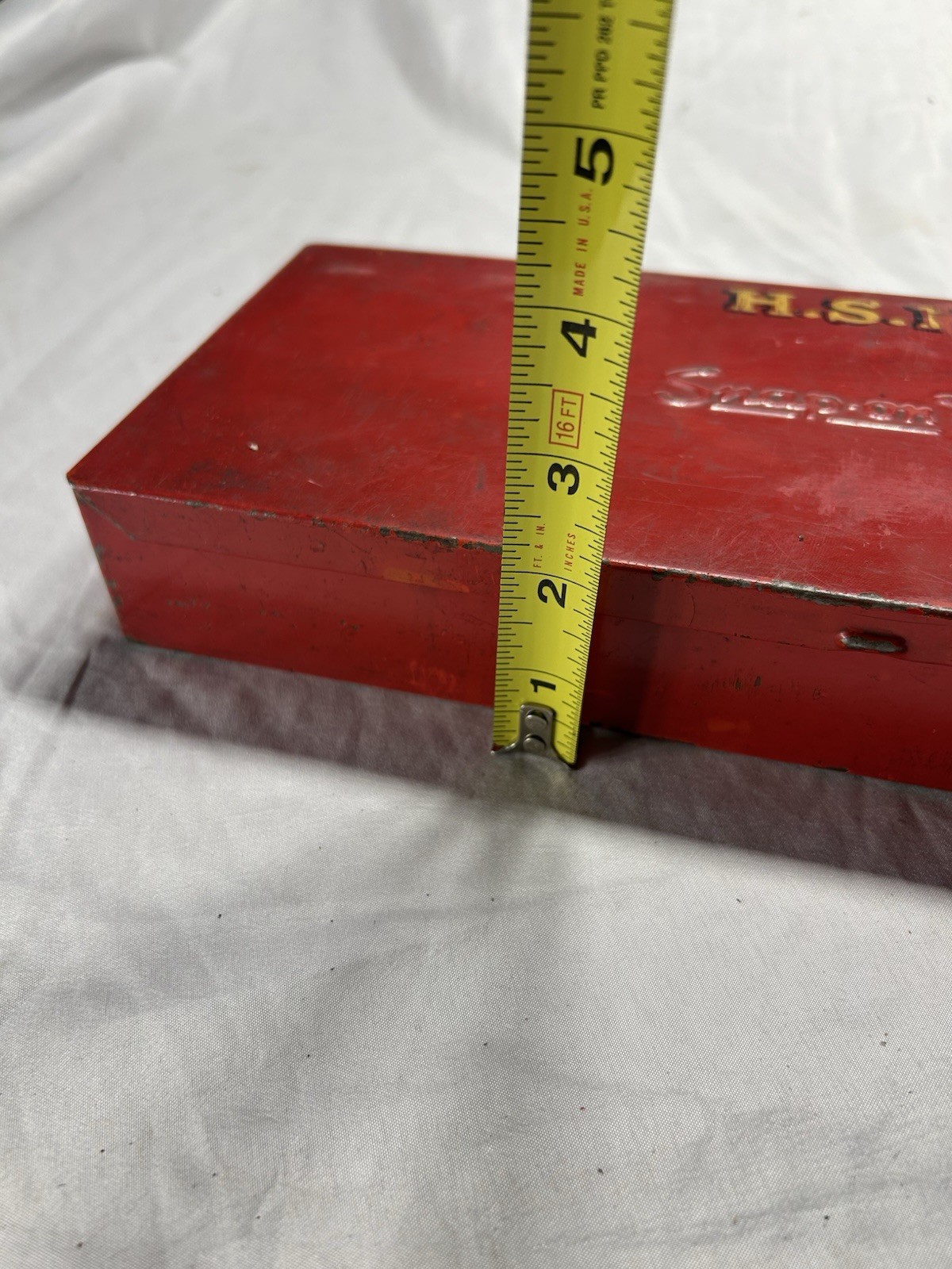 Vintage Snap On USA Small Tool Box # KRA-120, Used, Good Condition