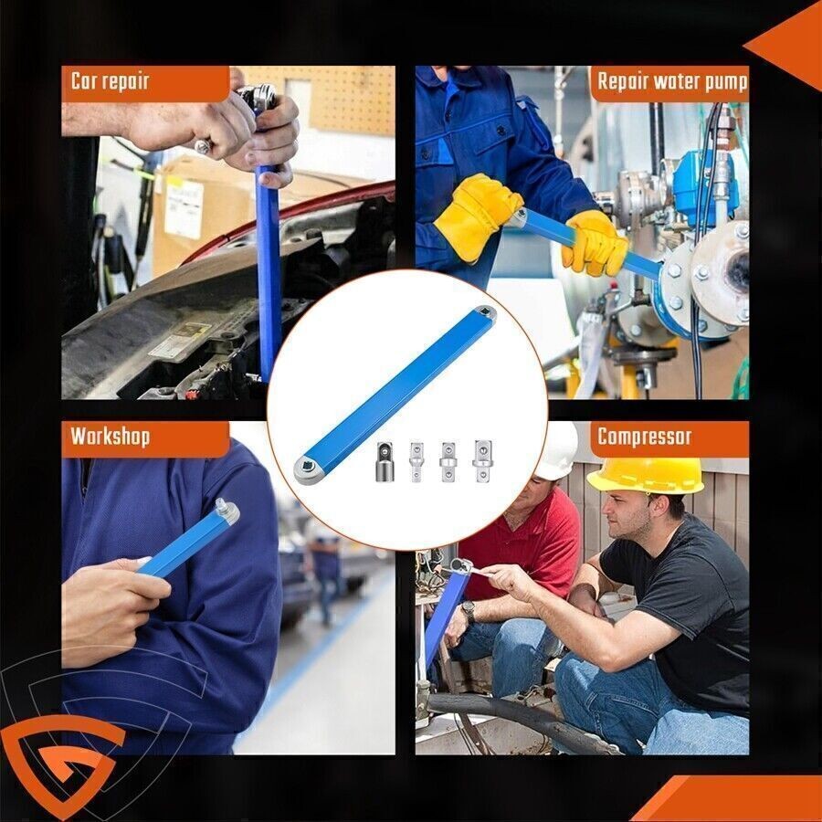 Upgraded Offset Extension Wrench Impact Set High Carbon Steel Socket Tool