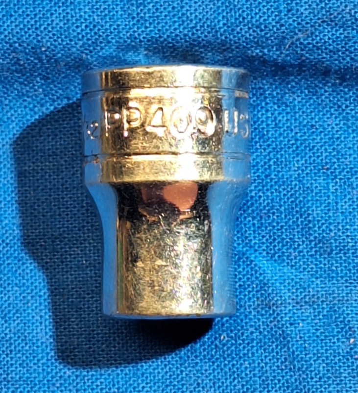 Snap-On PP409 3/8″ drive internal 9/32″ pipe plug socket