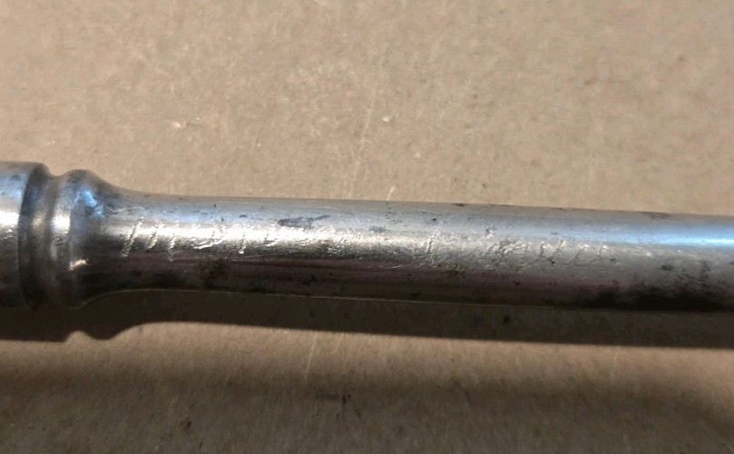 Snap On Vintage 1/4″ Drive 6″ Long Chrome Breaker Bar USA READ AD TM-10-D