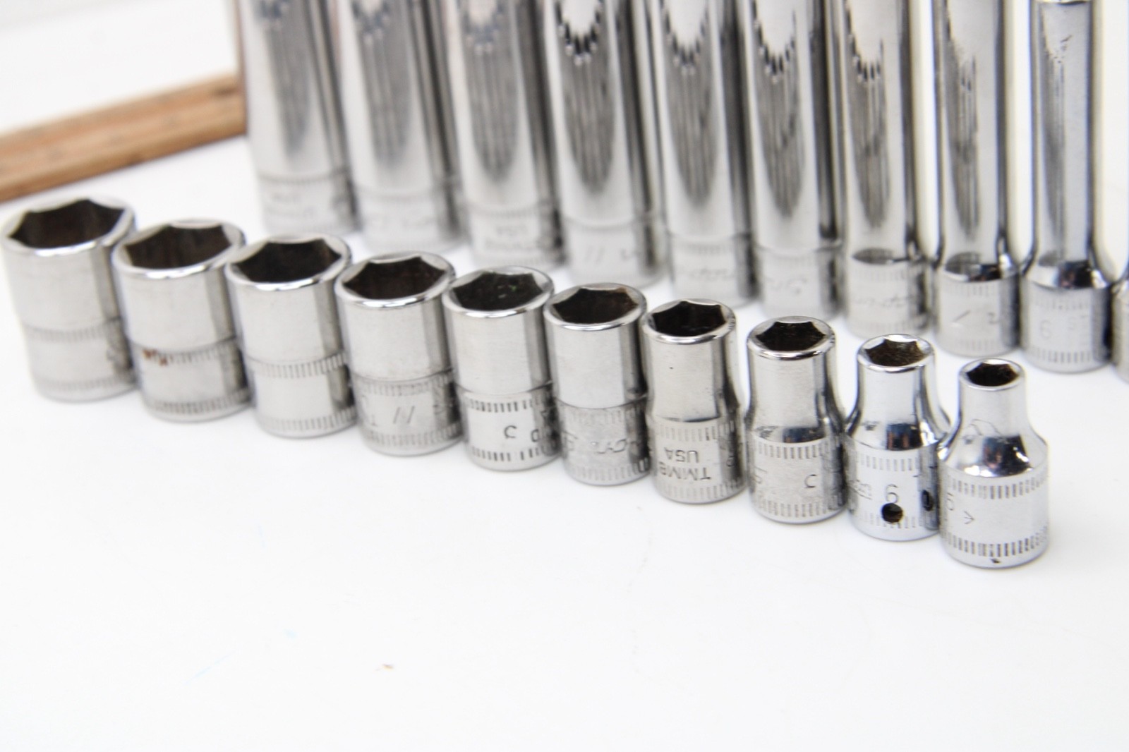 Snap-on 144TMPB 44 Piece 1/4″ Drive 6-Point Metric/ SAE General Service Set USA