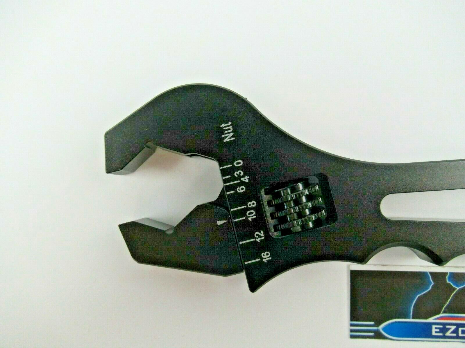 USA SHIPPER Adjustable Wrench Spanner Aluminum Tool 3AN-16AN Hose Fitting BLACK